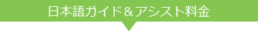 日本語ガイド＆アシスト料金