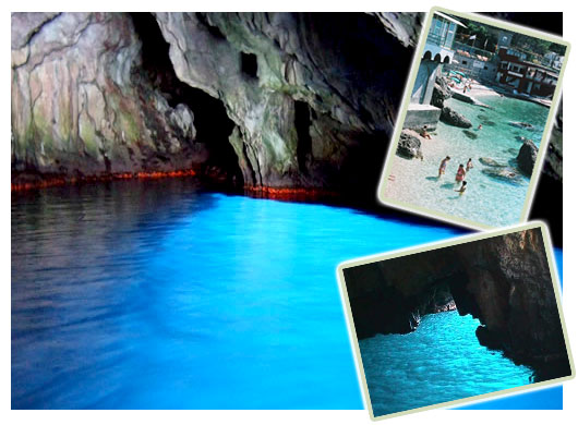 南イタリアの世界遺産と知られていないもう1つの青の洞窟